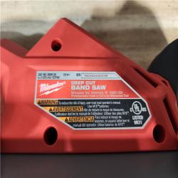 HOUSTON LOCATION - AS - IS Milwaukee FUEL 18V Lithium-Ion Brushless Cordless Deep Cut Band Saw (Tool-Only)