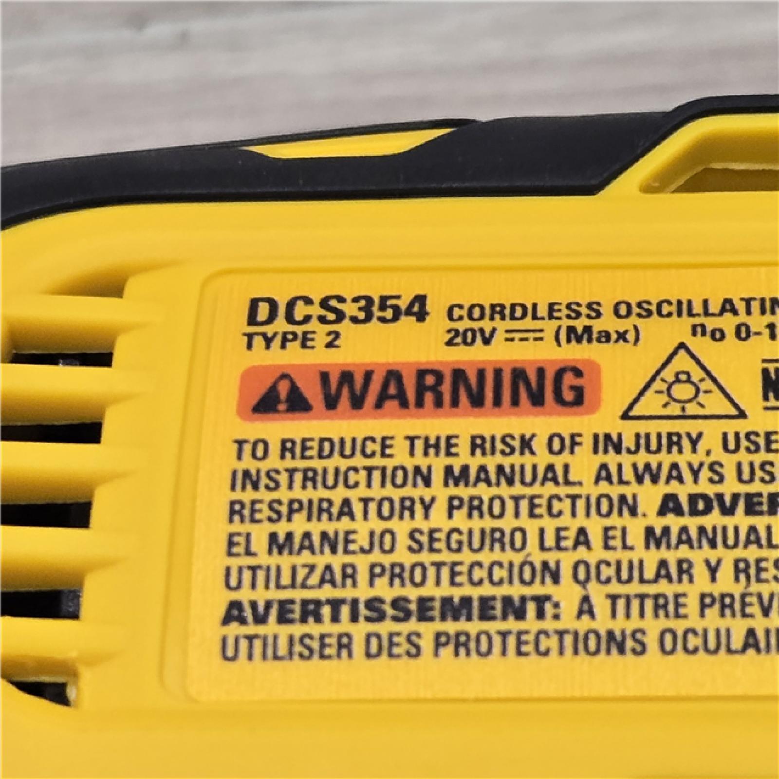 AS-IS DEWALT ATOMIC 20V MAX Cordless Oscillating Multi Tool (Tool Only)