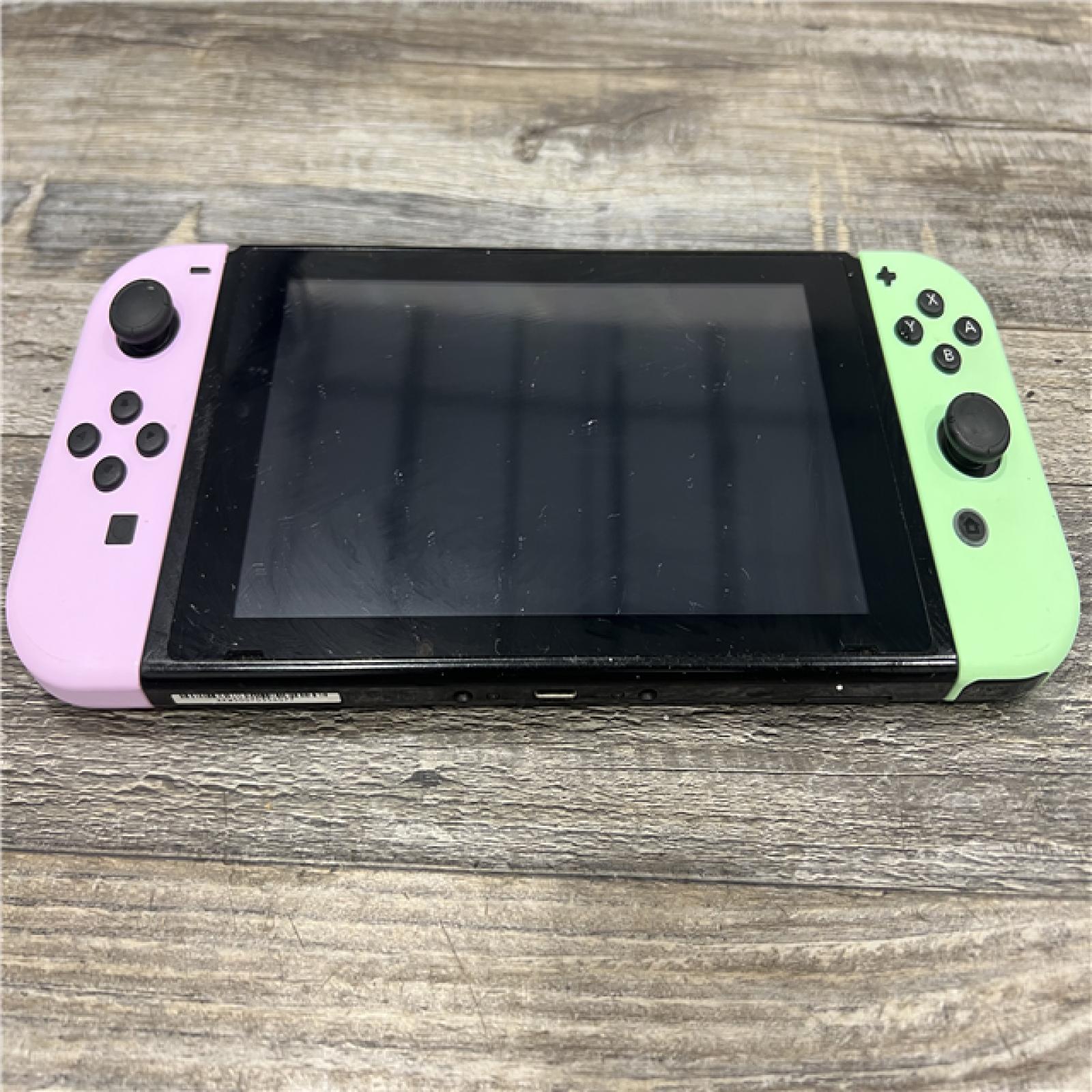 AS-IS Nintendo Switch - Joy-Con(L)/(R) Pastel Purple / Pastel Green