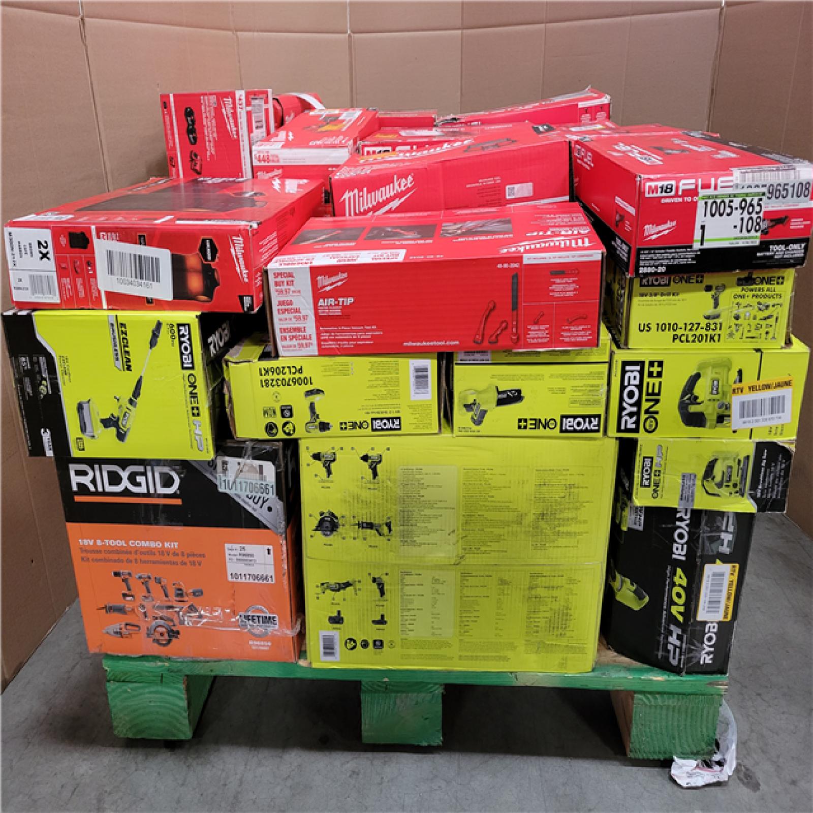 CALIFORNIA AS-IS TOOL PALLET