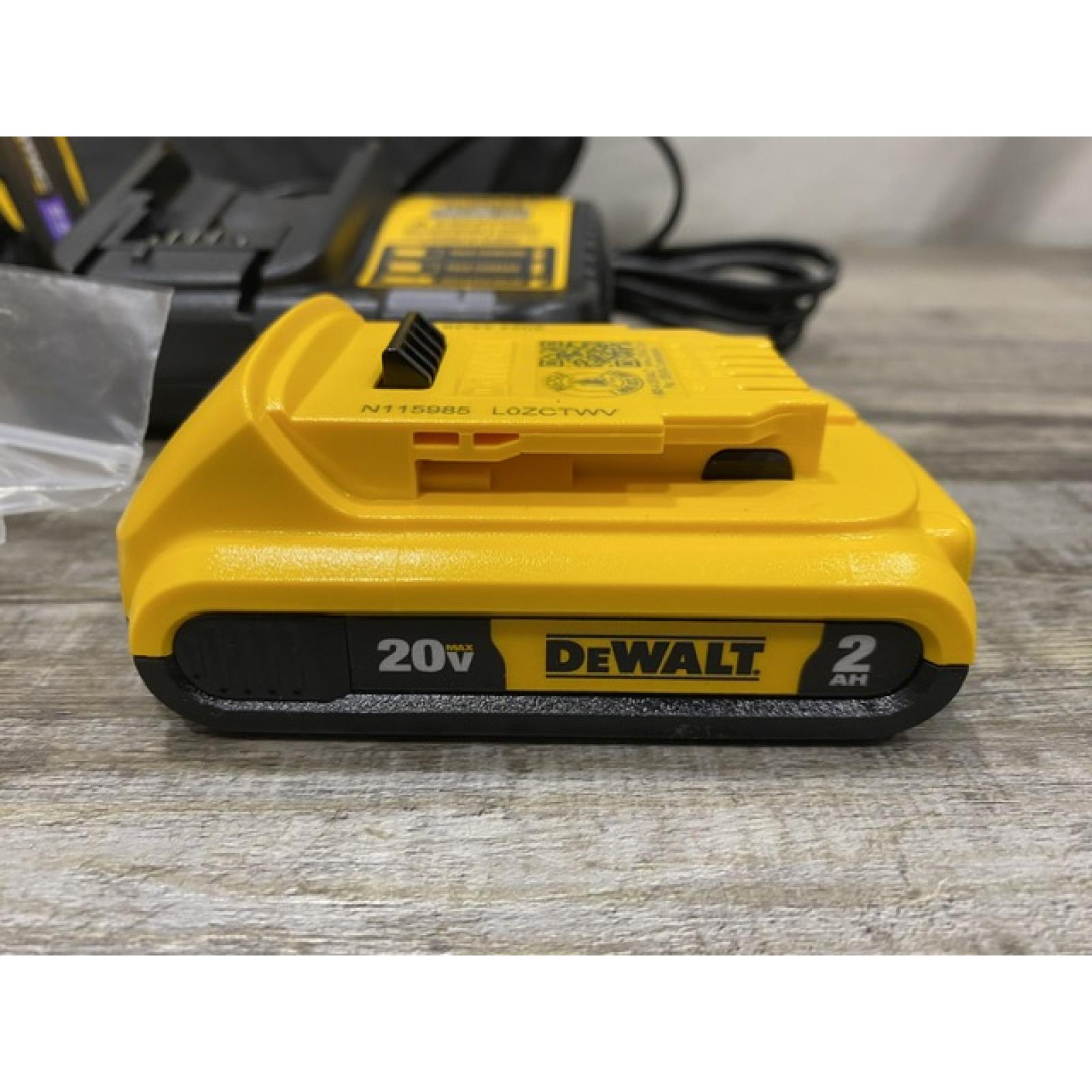 AS-IS DEWALT ATOMIC 20V MAX Lithium Ion Cordless 23 Gauge Pin Nailer Kit