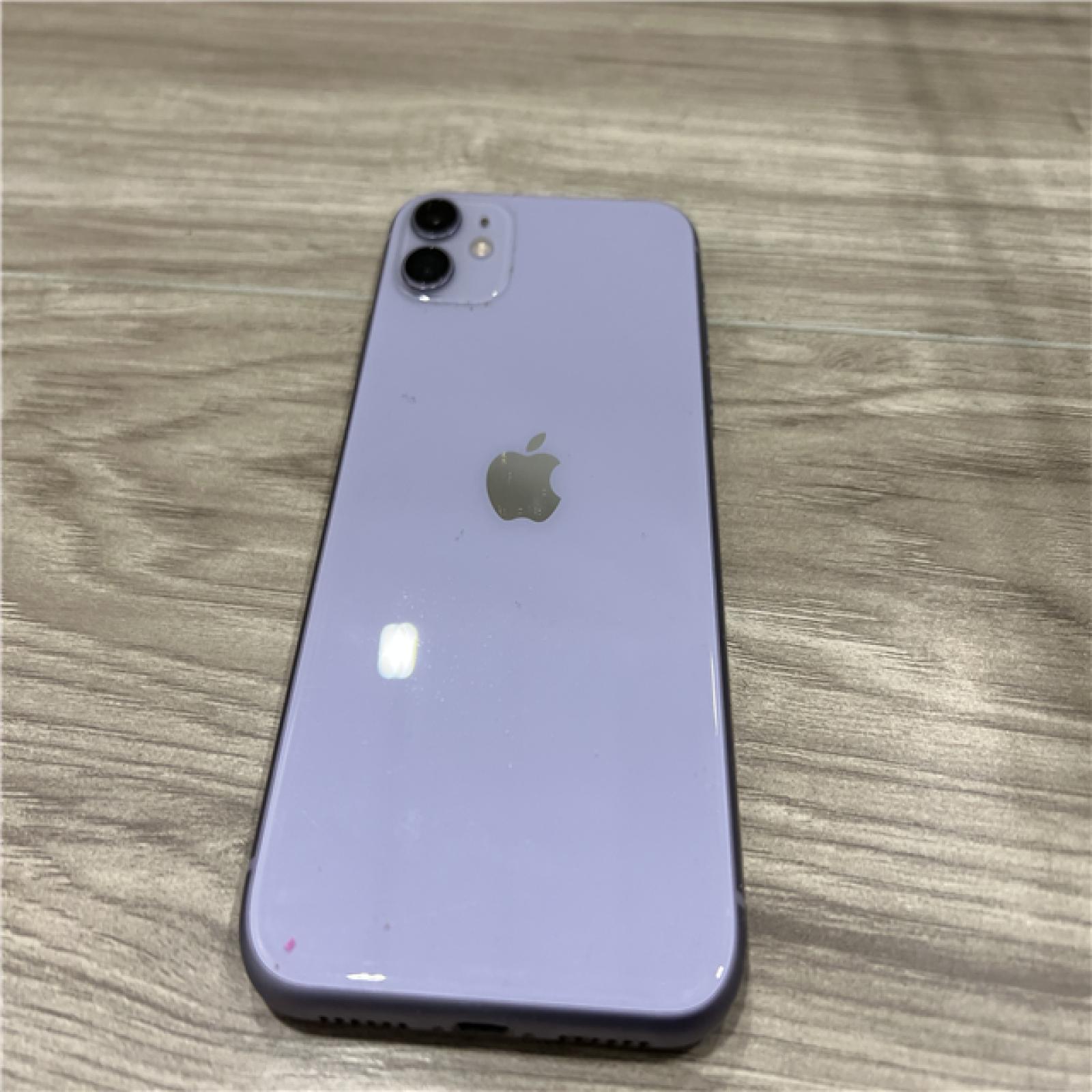 AS-IS Apple iPhone 11  128GB  Purple - MWKY2LL/A
