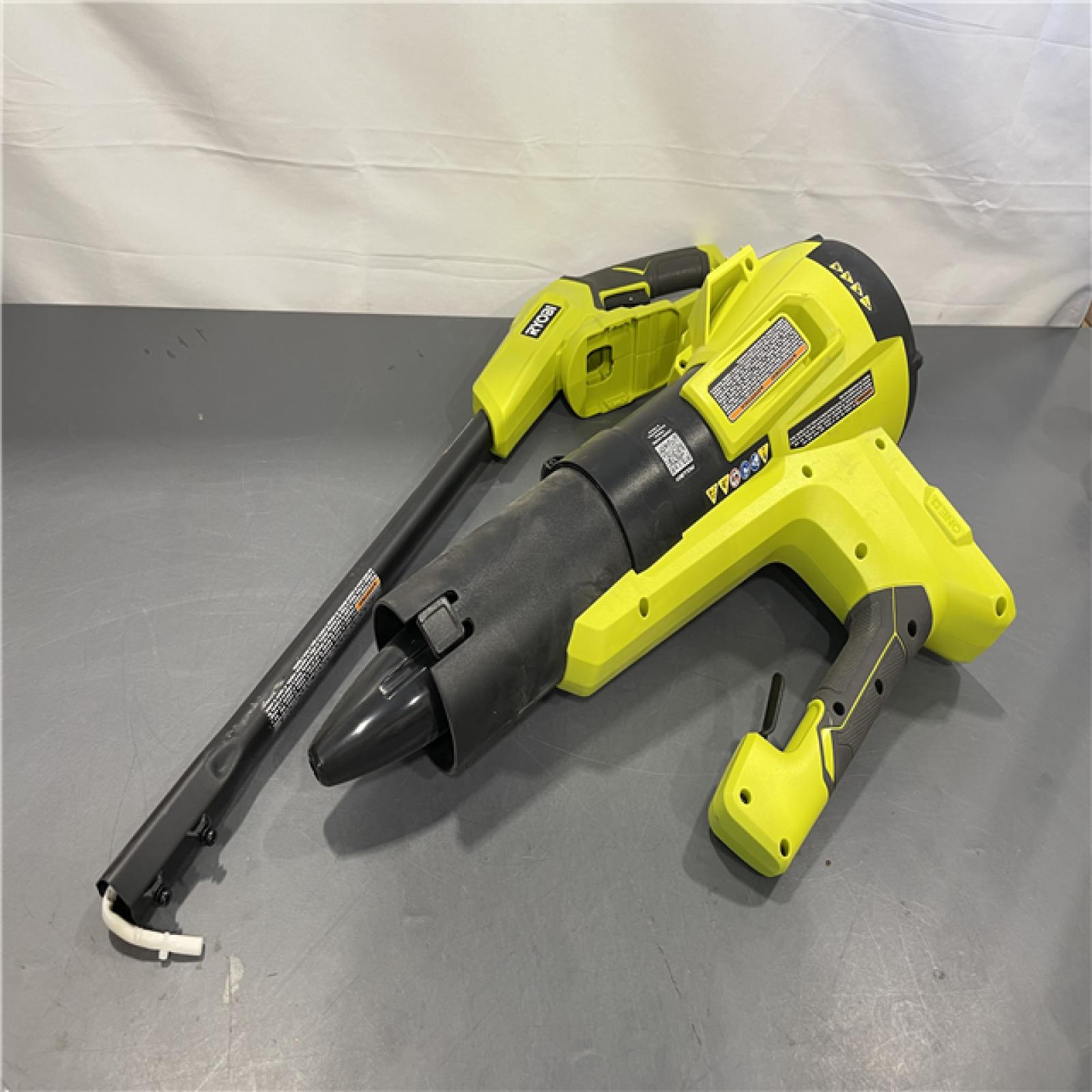 AS-IS - RYOBI ONE+ 18V Cordless String Trimmer/Edger and Jet Fan Blower Combo Kit