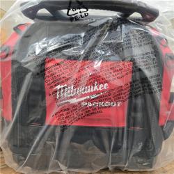 LIKE NEW-Milwaukee PACKOUT 15 in. Structured Tear Resistant Layered Material Tool Bag W/Storable Padded Shoulder Strap - 48-22-8316