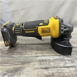 AS-IS DEWALT 20V XR Cordless 4-1/2. in. to 5 in. Variable Speed Angle Grinder (Tool Only)