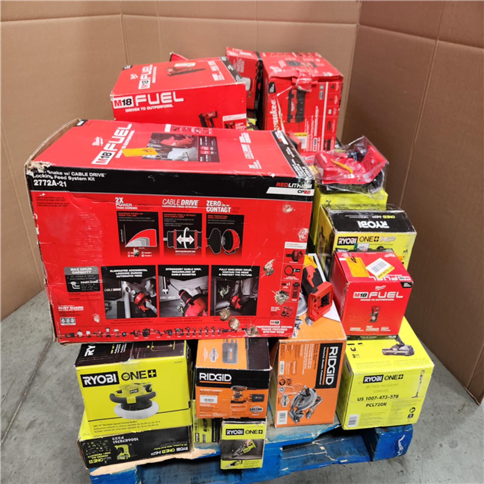 CALIFORNIA AS-IS TOOL PALLET