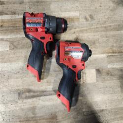 HOUSTON LOCATION - AS-IS (APPEARS LIKE NEW) Milwaukee 3497-22 12V Brushless Hammer Drill and Impact Driver Combo Kit