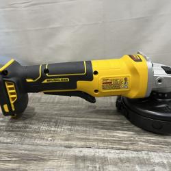 AS-IS DEWALT 20V MAX Cordless Brushless 4-1/2 in. Angle Grinder with Paddle Switch (Tool Only)