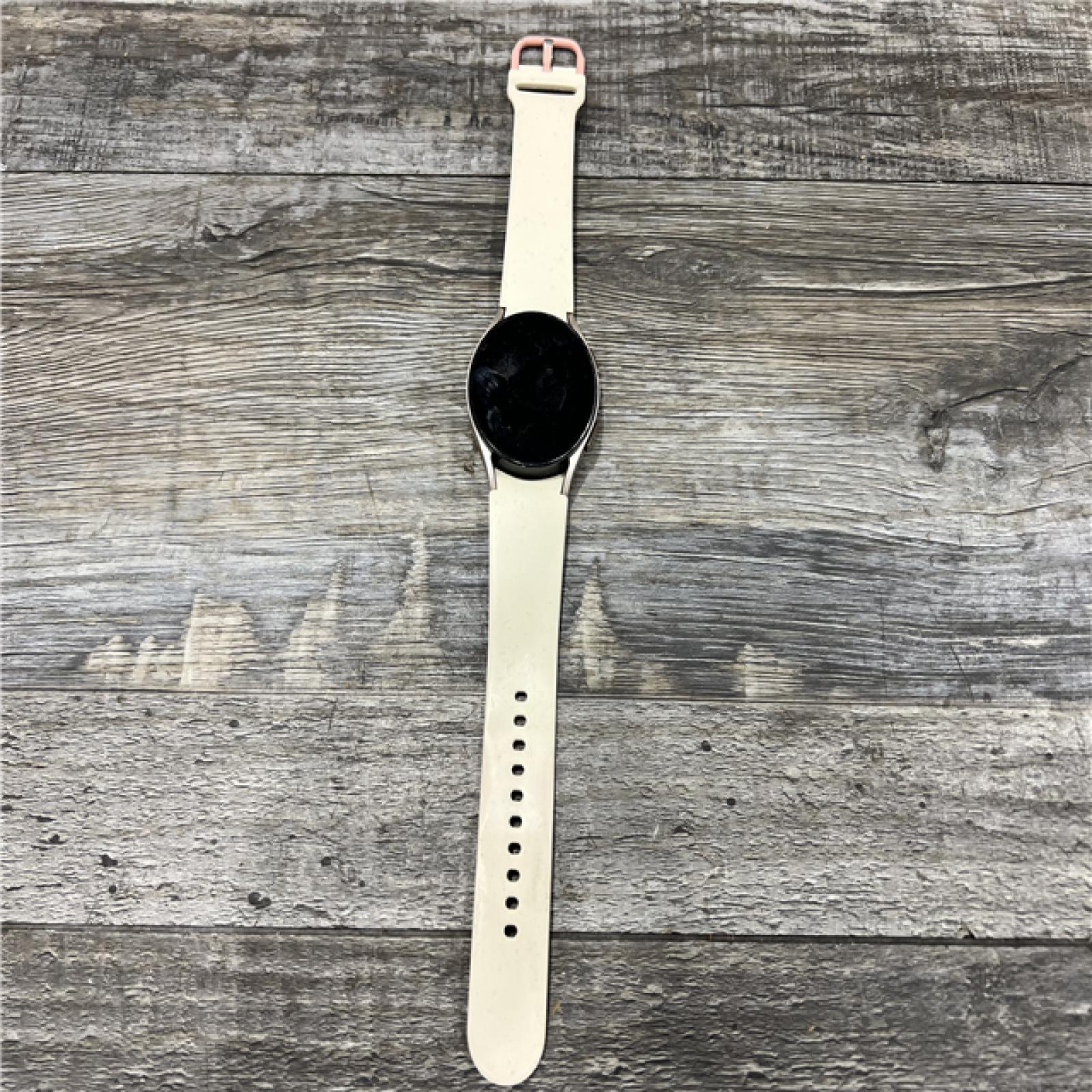 AS-IS Samsung Galaxy Watch4 40mm GPS Smart Watch, Pink Gold