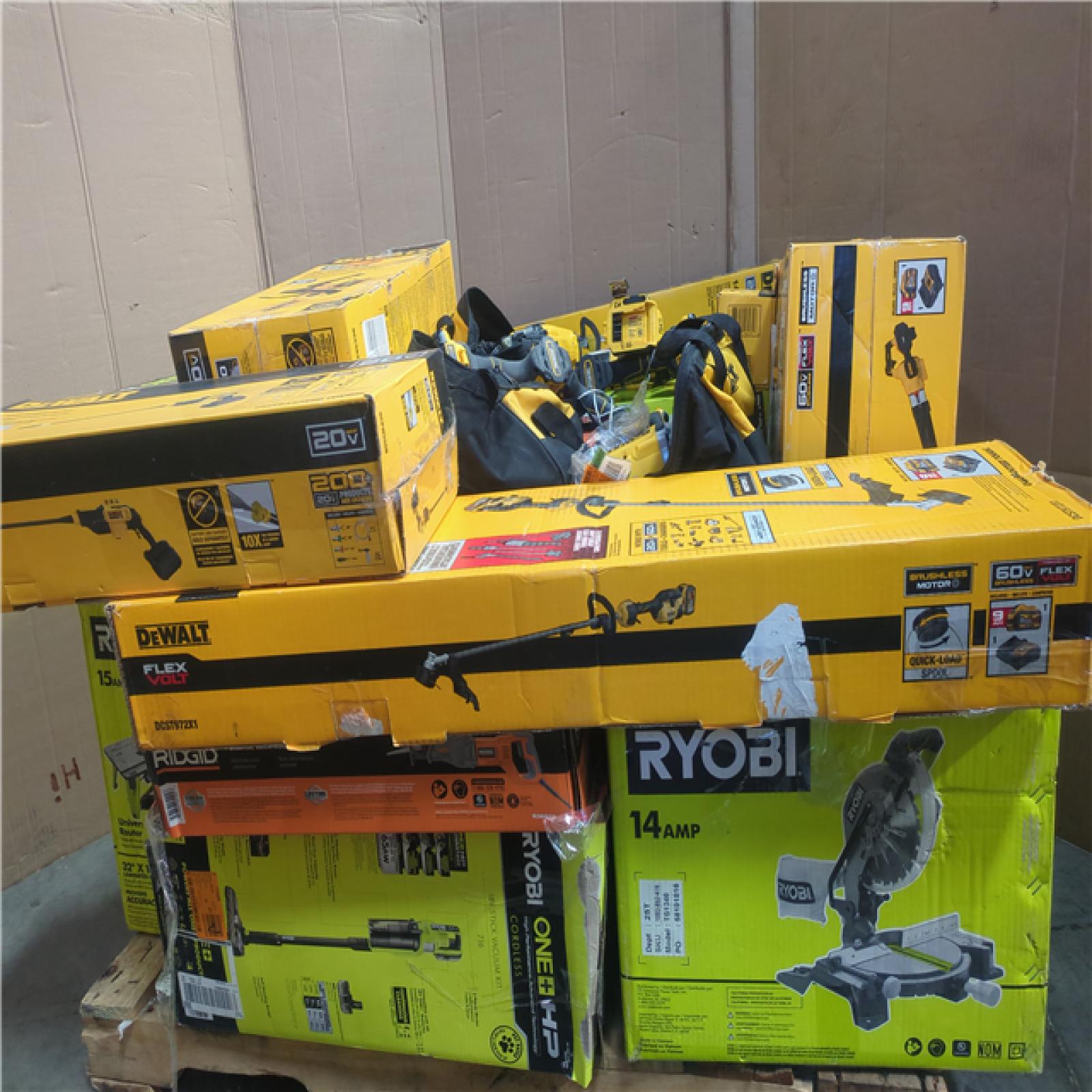 CALIFORNIA AS-IS TOOL PALLET