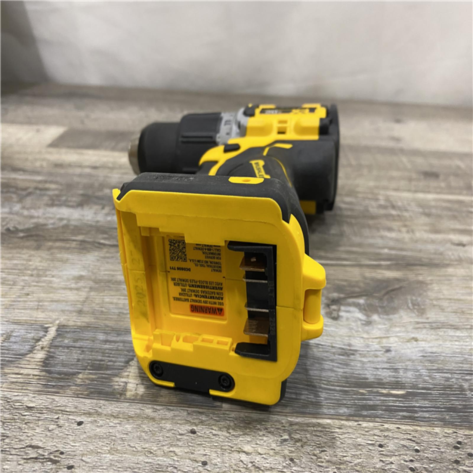 AS-IS DEWALT 20V XR Brushless Cordless 1/2 in. Hammer Drill (Tool-Only)