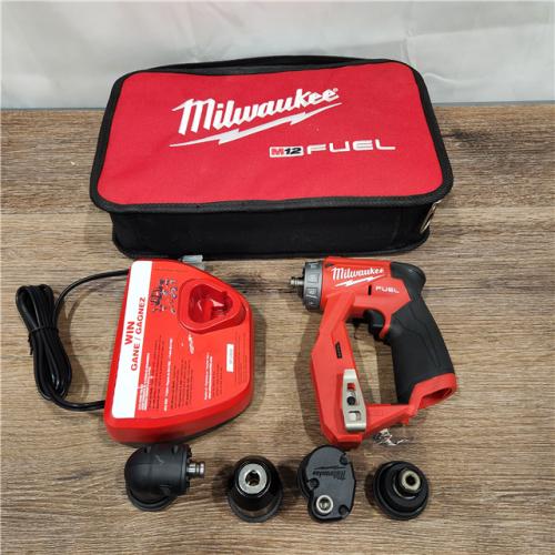 AS-IS  Milwaukee 2505-20 M12 12V Fuel 4-in-1 Installation Drill/Driver Cordless Lithium-Ion