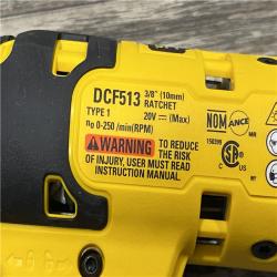 AS-IS DEWALT 20-Volt Lithium-Ion Cordless 3/8 in. Ratchet Kit