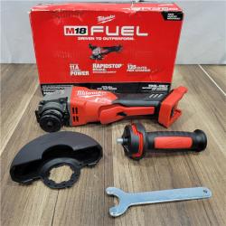 AS-IS Milwaukee 2880-20 M18 FUEL 18-Volt Lithium-Ion Brushless Cordless 4-1/2 in./5 in. Grinder W/Paddle Switch (Tool-Only)