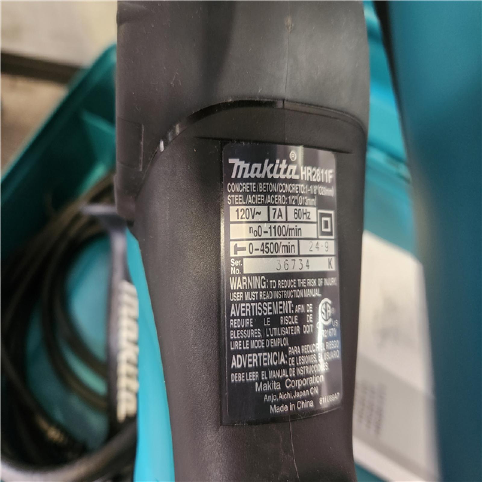 Phoenix NEW Makita 7 Amp 1-1/8 in. Corded SDS-Plus Concrete/Masonry Rotary Hammer Drill with 7.5 Amp 4-1/2 in. Angle Grinder and Hard Case