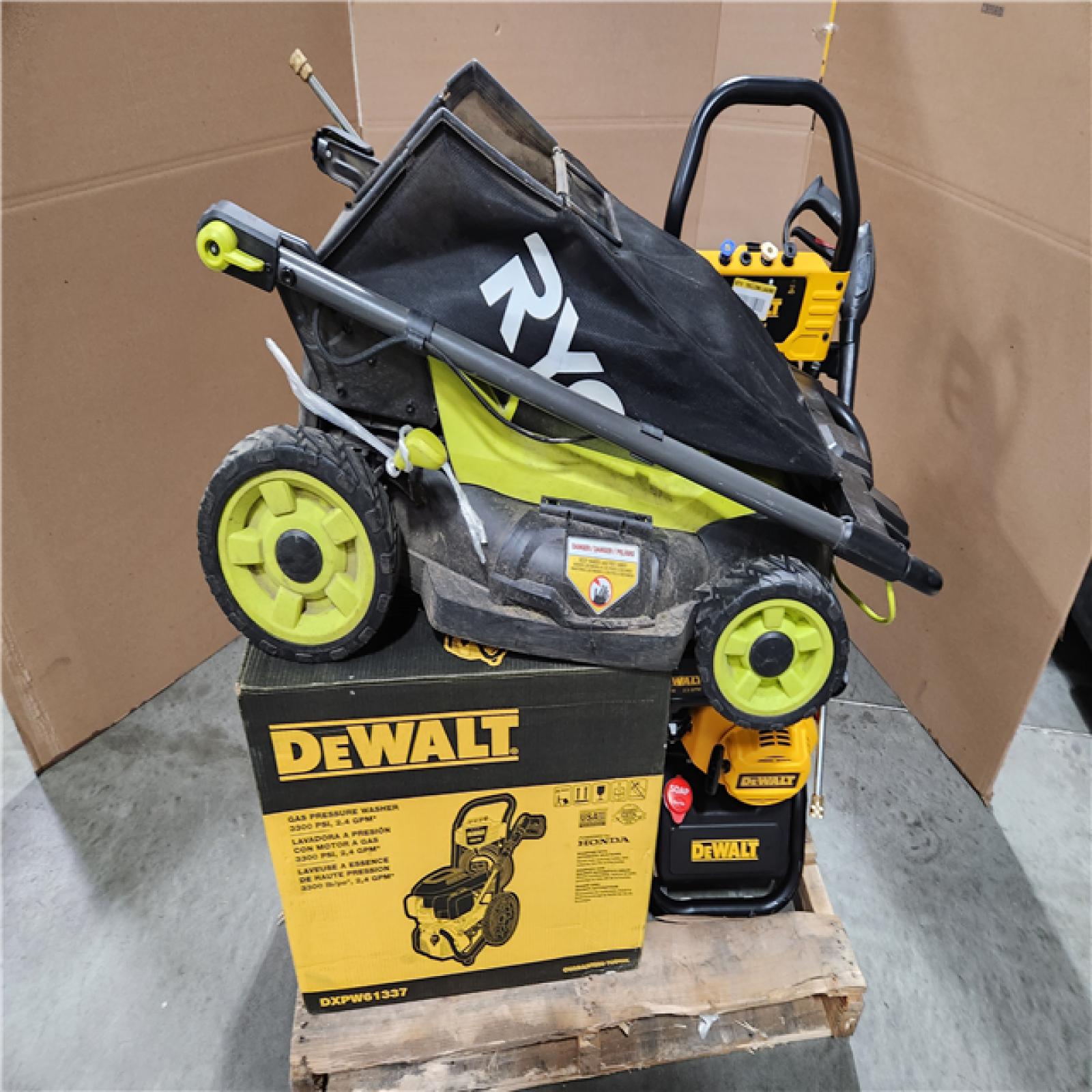 CALIFORNIA AS-IS OUTDOOR POWER EQUIPMENT
