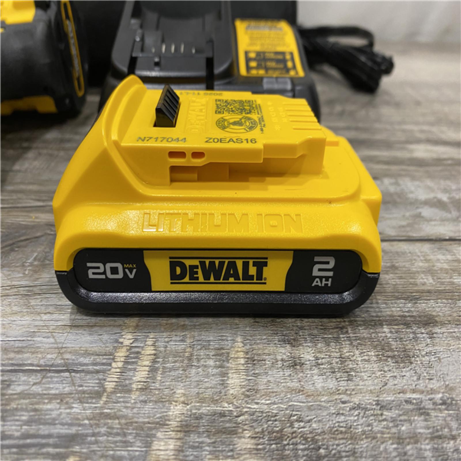AS-IS DEWALT Atomic 20V Lithium-Ion Cordless Compact 1/2 in. Drill/Driver Kit