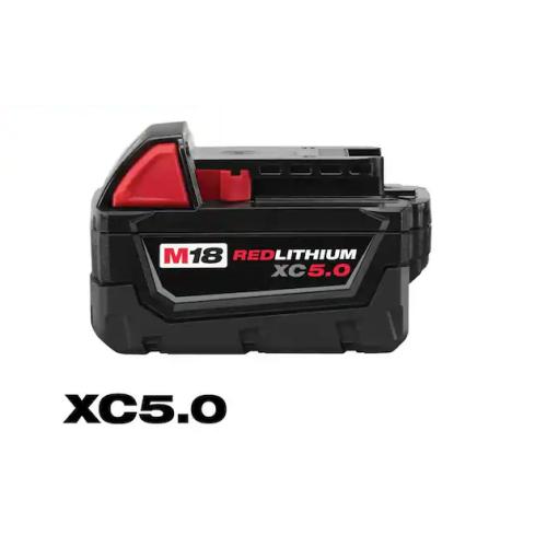 NEW! - M18 18-Volt 5.0 Ah Lithium-Ion XC Extended Capacity Battery Pack