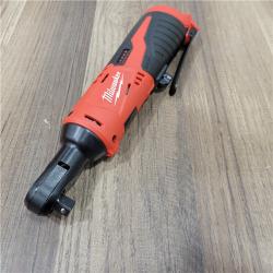 GOOD Milwaukee 2457-20 M12 3/8  Ratchet (Bare Tool KIT battery & charge)