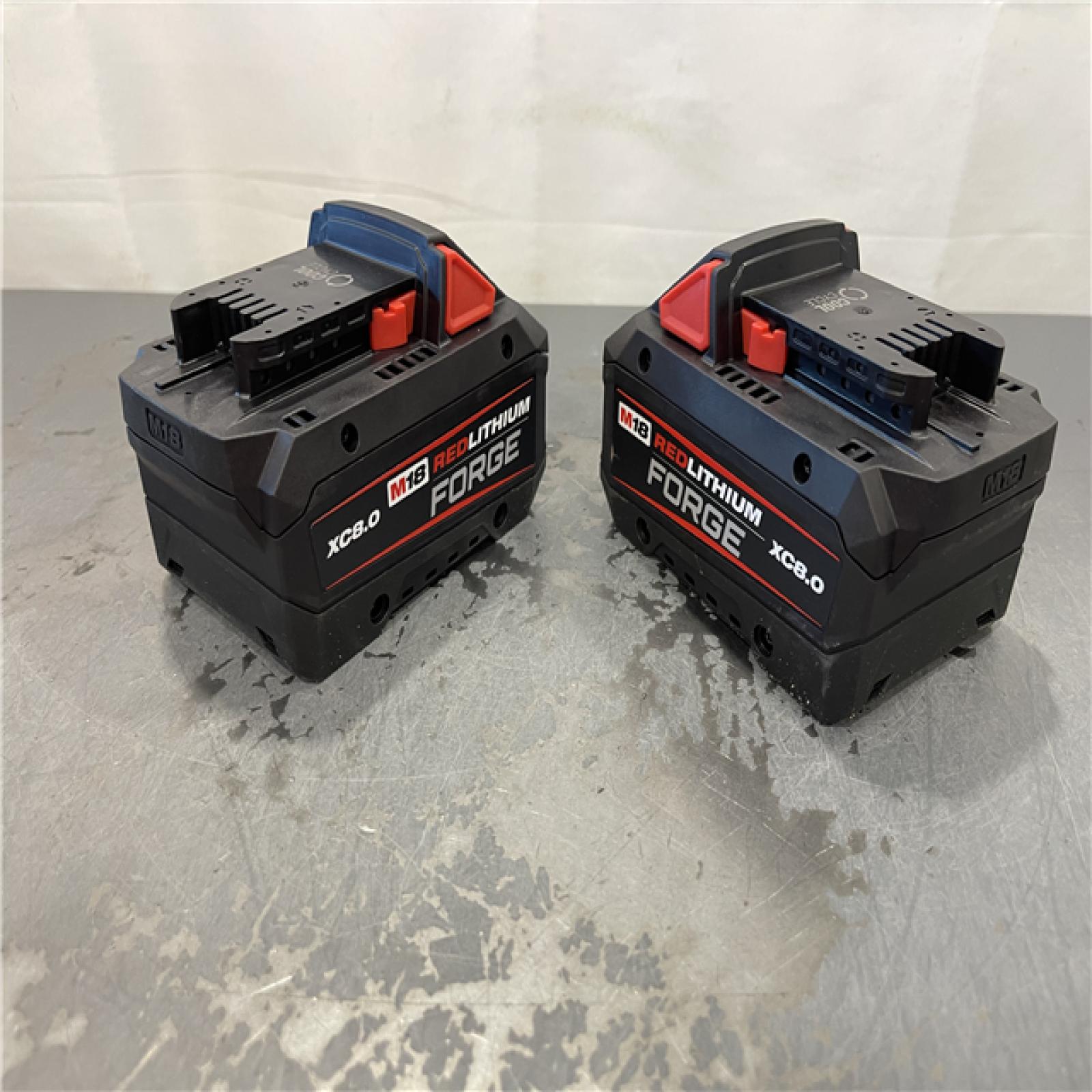 AS-IS - Milwaukee M18 18-Volt Lithium-Ion REDLITHIUM FORGE Starter Kit