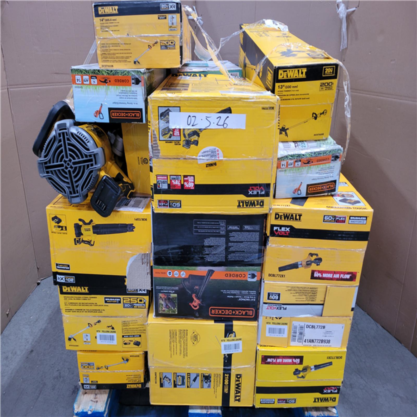 CALIFORNIA AS-IS TOOL PALLET