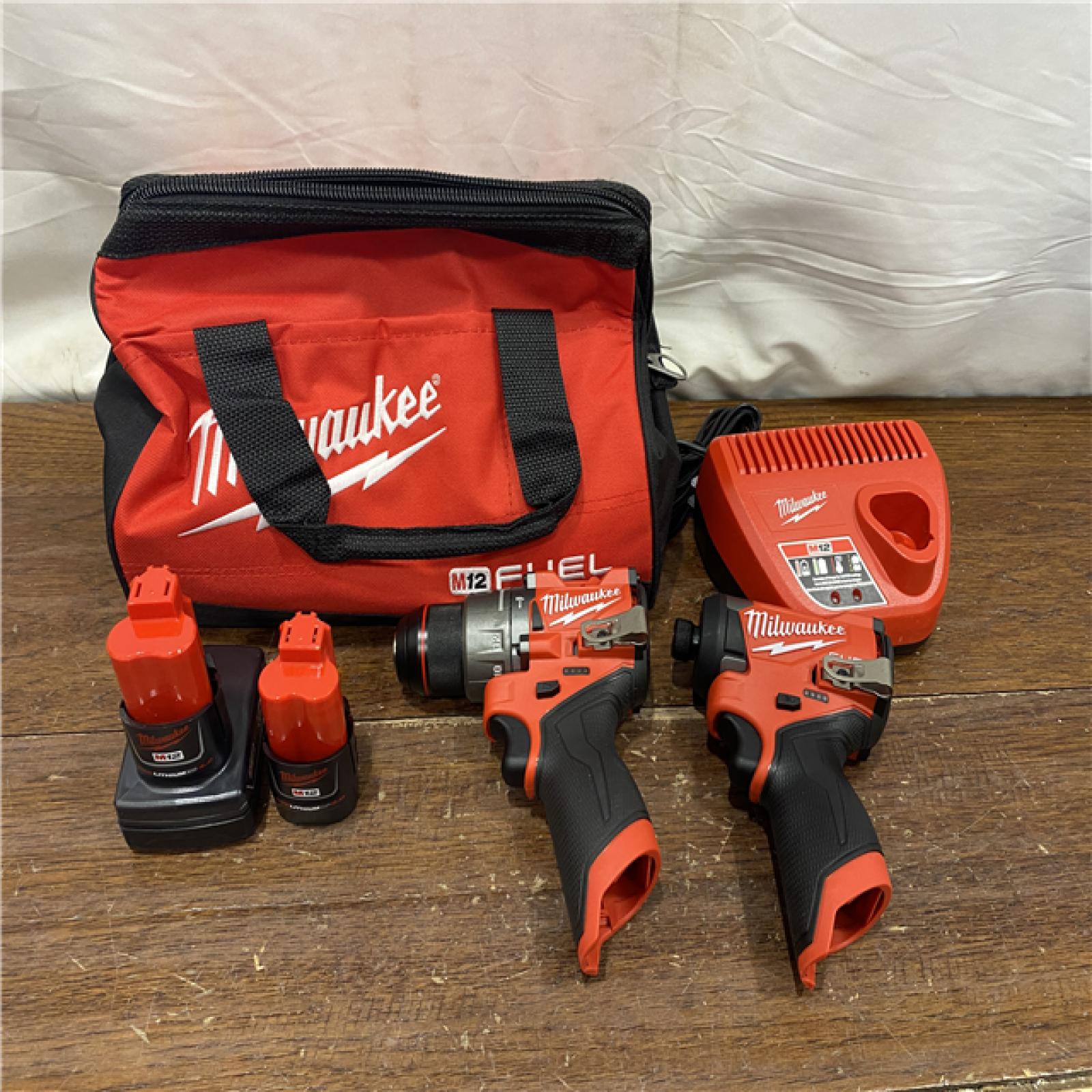 AS-IS M12 Fuel Combo Rotomartillo 1/2 Y Llave De Impacto1/4 Nueva Generacion