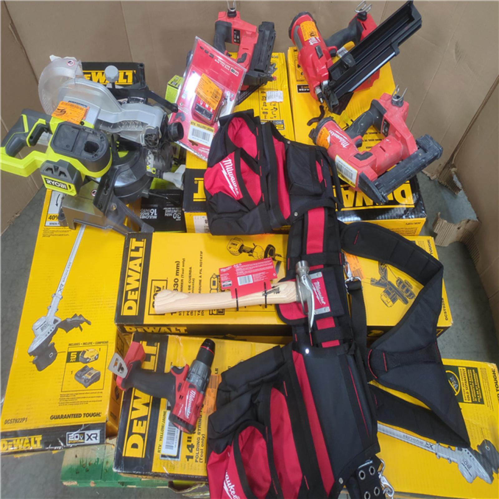 CALIFORNIA AS-IS TOOL PALLET