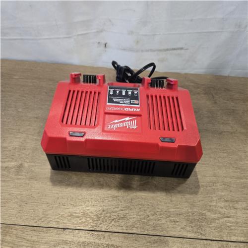AS-IS Milwaukee 18-Volt Lithium-Ion Dual Bay Rapid Battery Charger