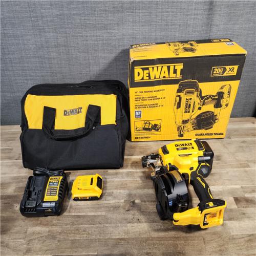 HOUSTON LOCATION - AS-IS DEWALT 2007898 Roofing Nailer Cordless Kit