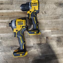 HOUSTON LOCATION - AS-IS DEWALT 2 TOOL COMBO KIT W/ (2) BATTERY & CHARGER