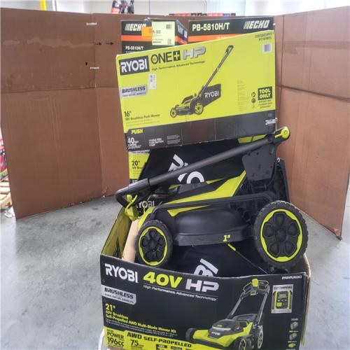 CALIFORNIA AS-IS OUTDOOR POWER EQUIPMENT