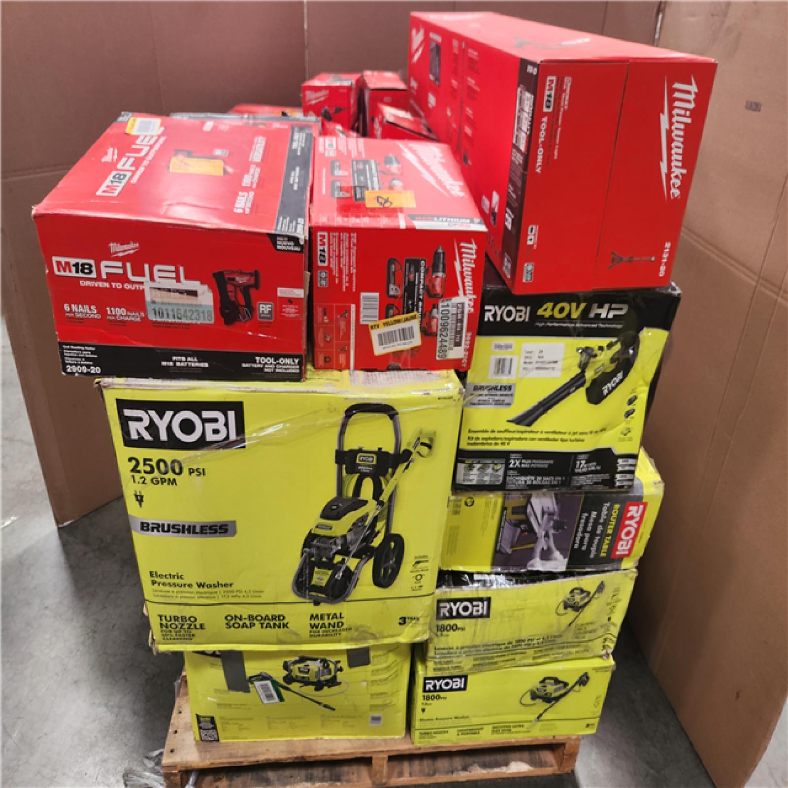 CALIFORNIA AS-IS TOOL PALLET