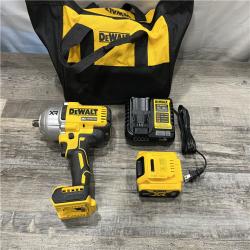 AS-IS DEWALT 20V MAX Lithium-Ion Cordless 1/2 in. Impact Wrench Kit