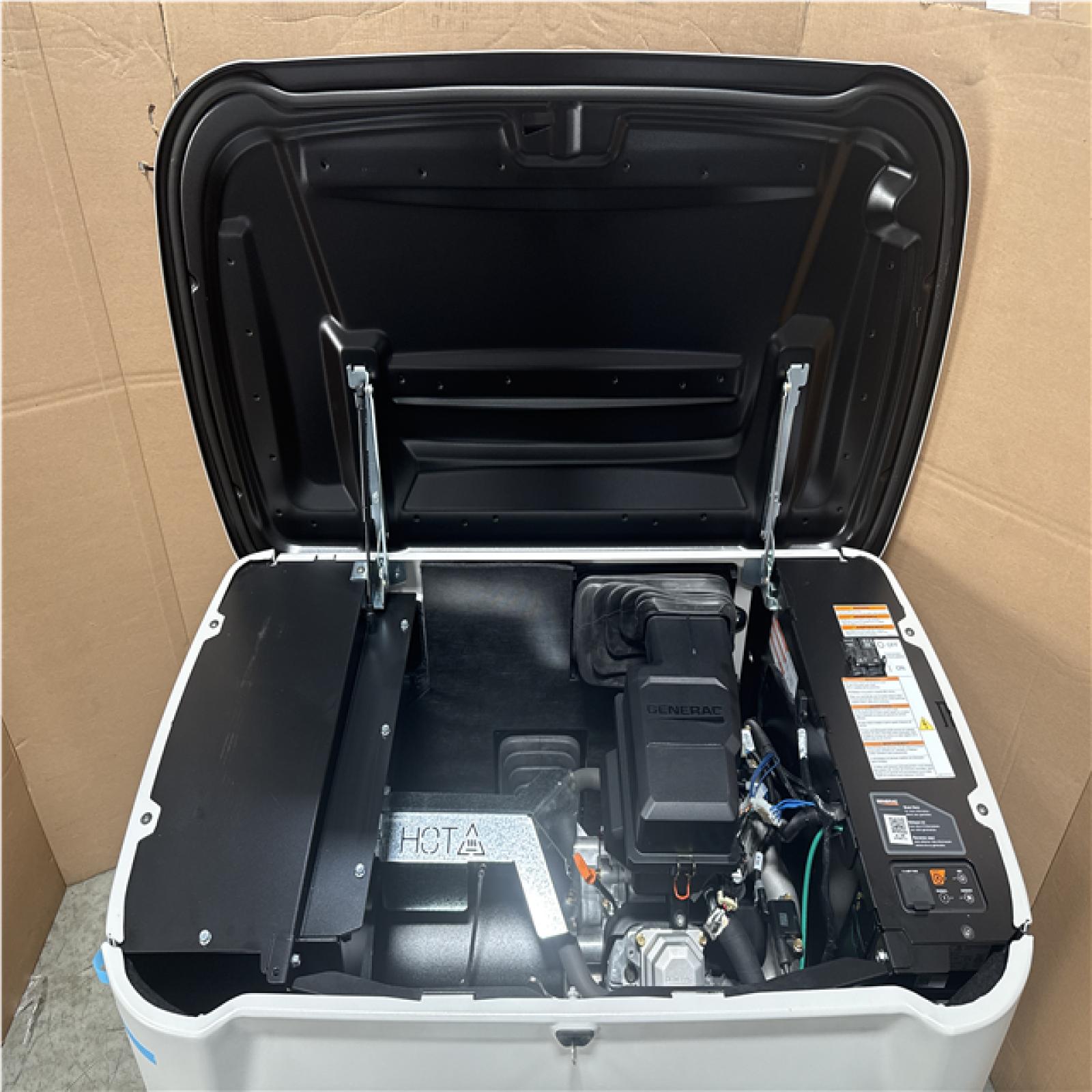 CALIFORNIA AS IS GENERAC 24KW GENERATOT WITH TRANSFER SWITCH