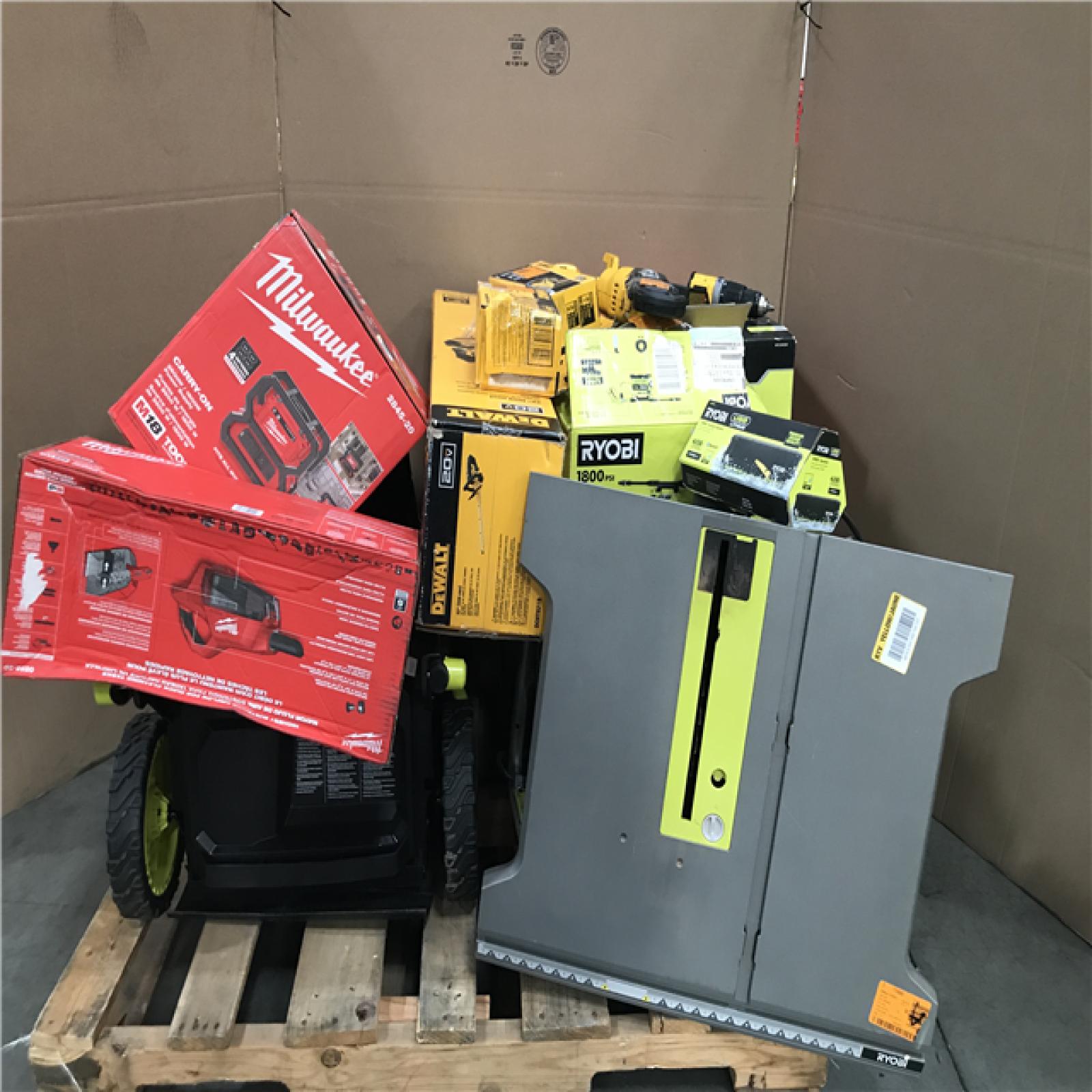 CALIFORNIA AS-IS TOOL PALLET