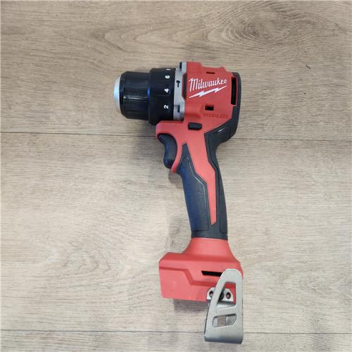 AS-IS- M18 18V Lithium-Ion Brushless Cordless 1/2 in. Compact Hammer Drill/Driver (Tool-Only)