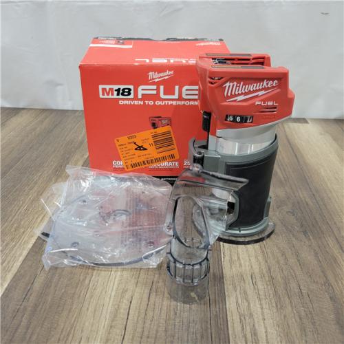 AS-IS  Milwaukee M18 FUEL Compact Router Bare