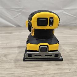 AS-IS DEWALT 20V MAX XR Brushless Cordless 1/4 Sheet Sander (Tool Only)