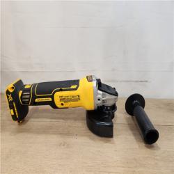 AS-IS- DeWalt 20V Max XR 4.5-Inch Slide Switch Small Angle Grinder (Tool Only)