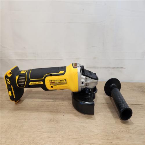 AS-IS- DeWalt 20V Max XR 4.5-Inch Slide Switch Small Angle Grinder (Tool Only)
