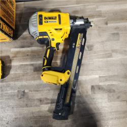 HOUSTON LOCATION - AS-IS DeWalt 20V MAX Collated Cordless Framing Nailer Tool Kit with Rafter Hook
