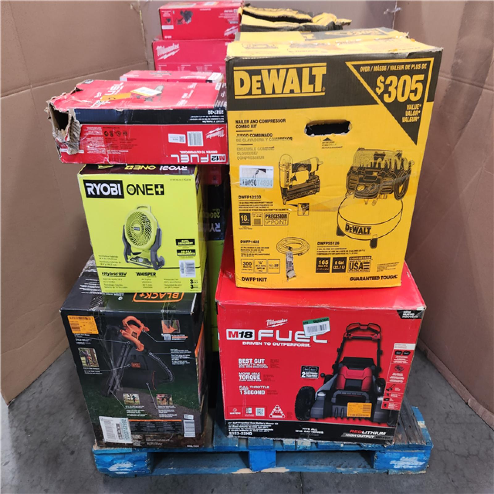 CALIFORNIA AS-IS TOOL PALLET