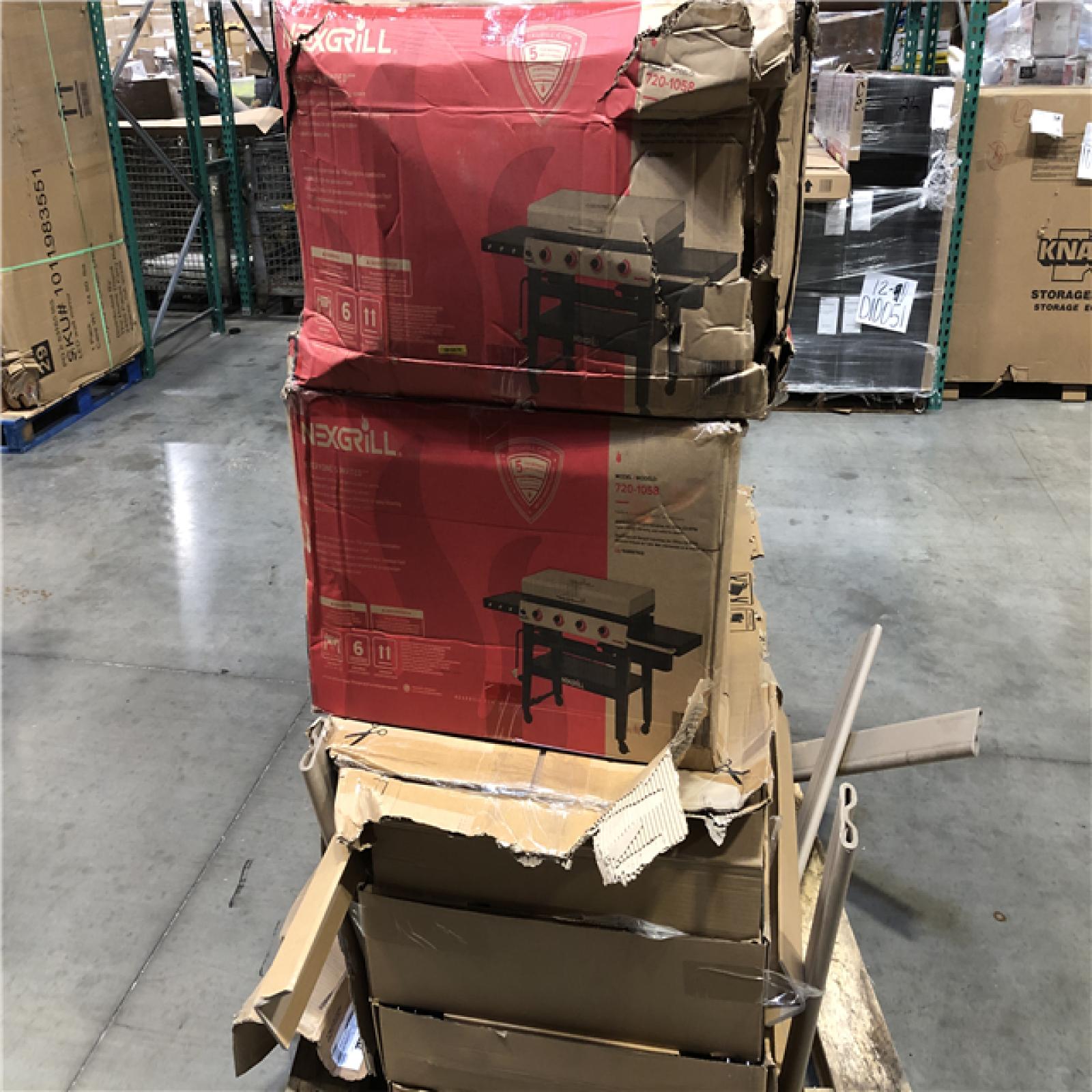 DALLAS LOCATION-  MIXED GRILL PALLET - (3 UNITS)