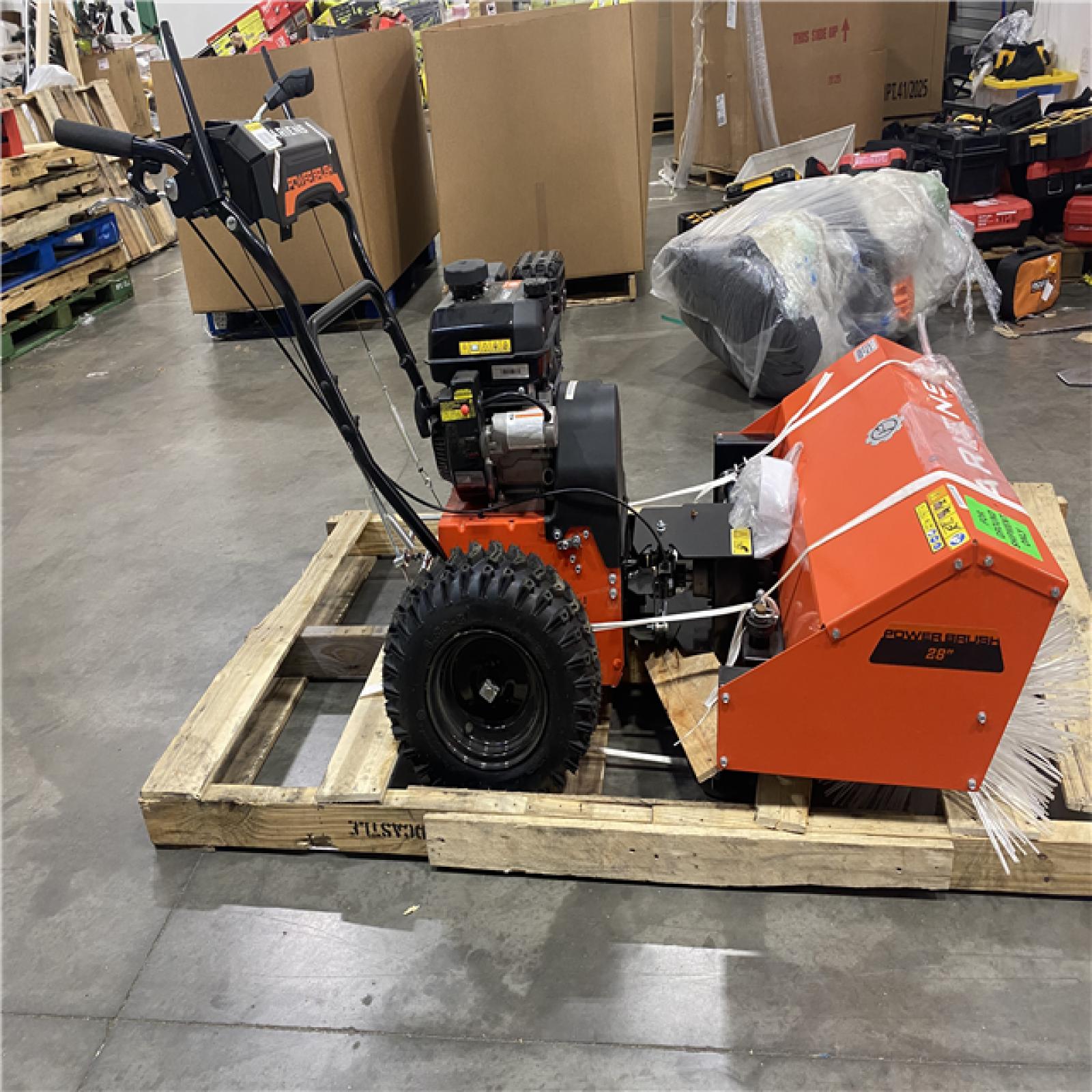 Dallas Location - As-Is Shop Ariens Power Brush 28 in. 179 cc Gas Snow