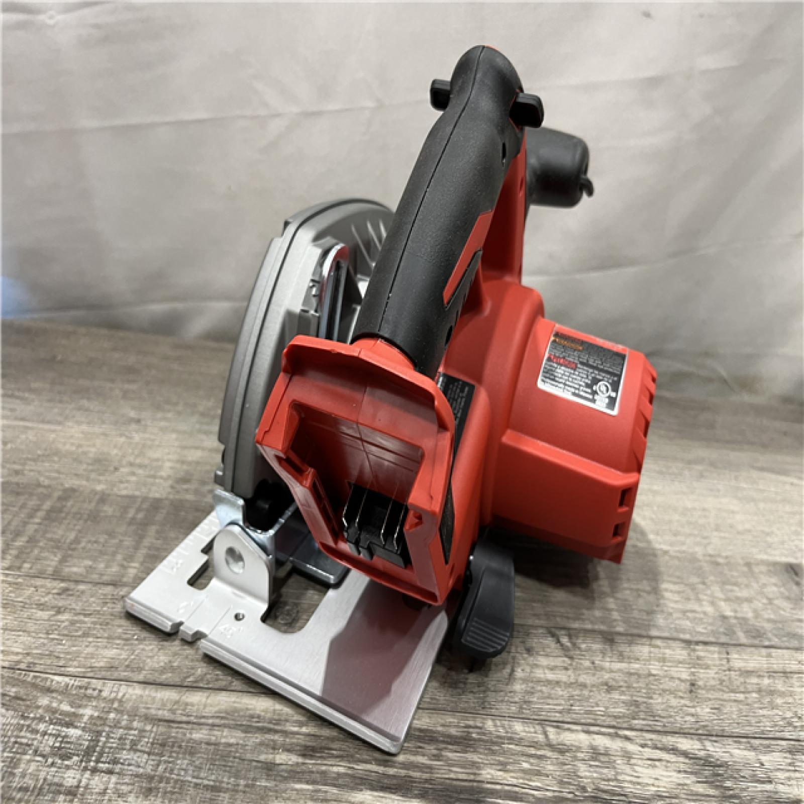 AS-IS Milwaukee 18V Lithium-Ion Cordless 6-1/2 in. Circular Saw (Tool-Only)