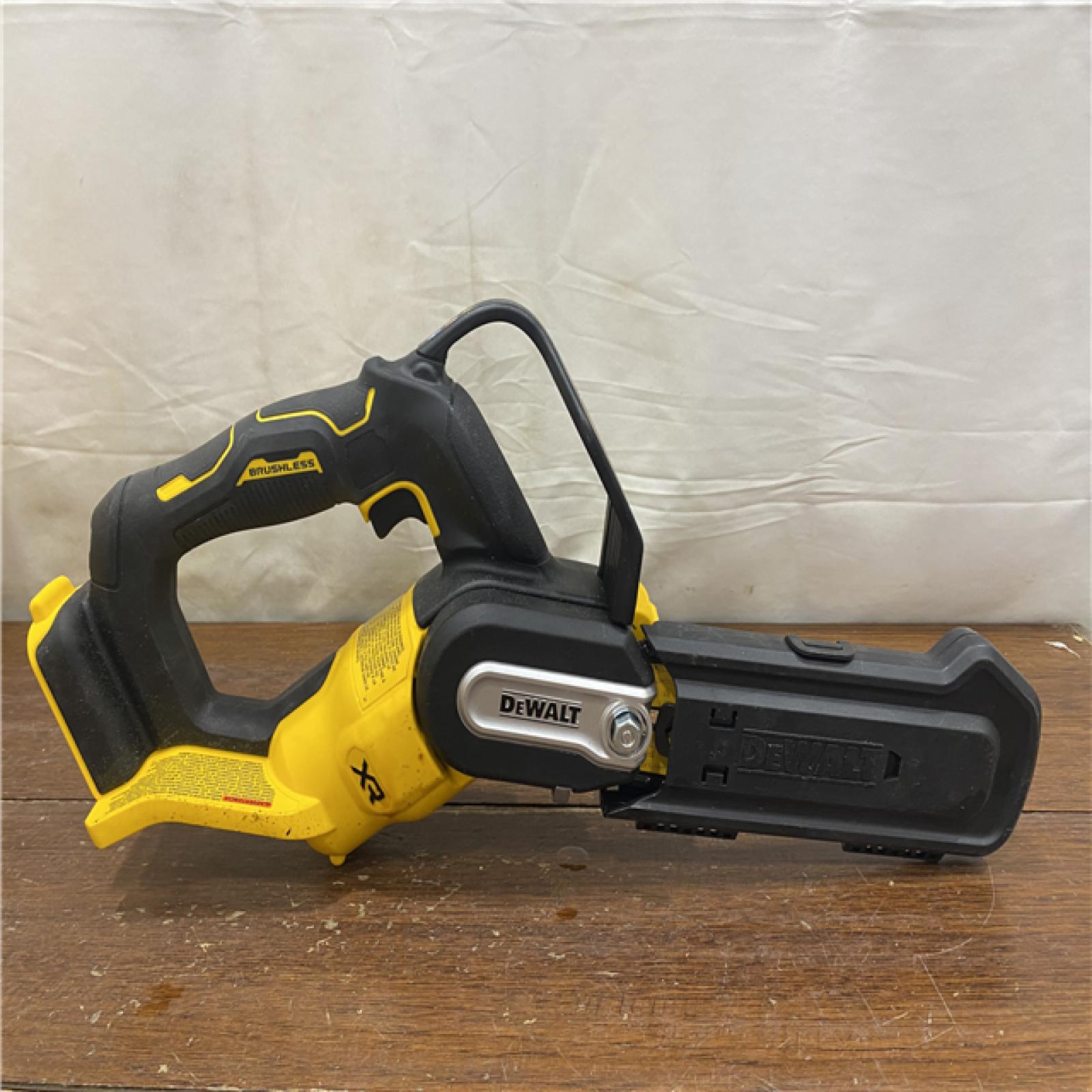 AS-IS 20V MAX 8 in. Brushless Cordless Battery Powered Pruning Chainsaw (Tool Only)