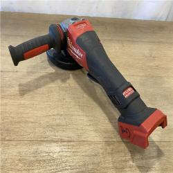 AS-IS Milwaukee FUEL 18-Volt Lithium-Ion Brushless Cordless 4-1/2 in./6 in. Braking Grinder with Paddle Switch (Tool-Only)