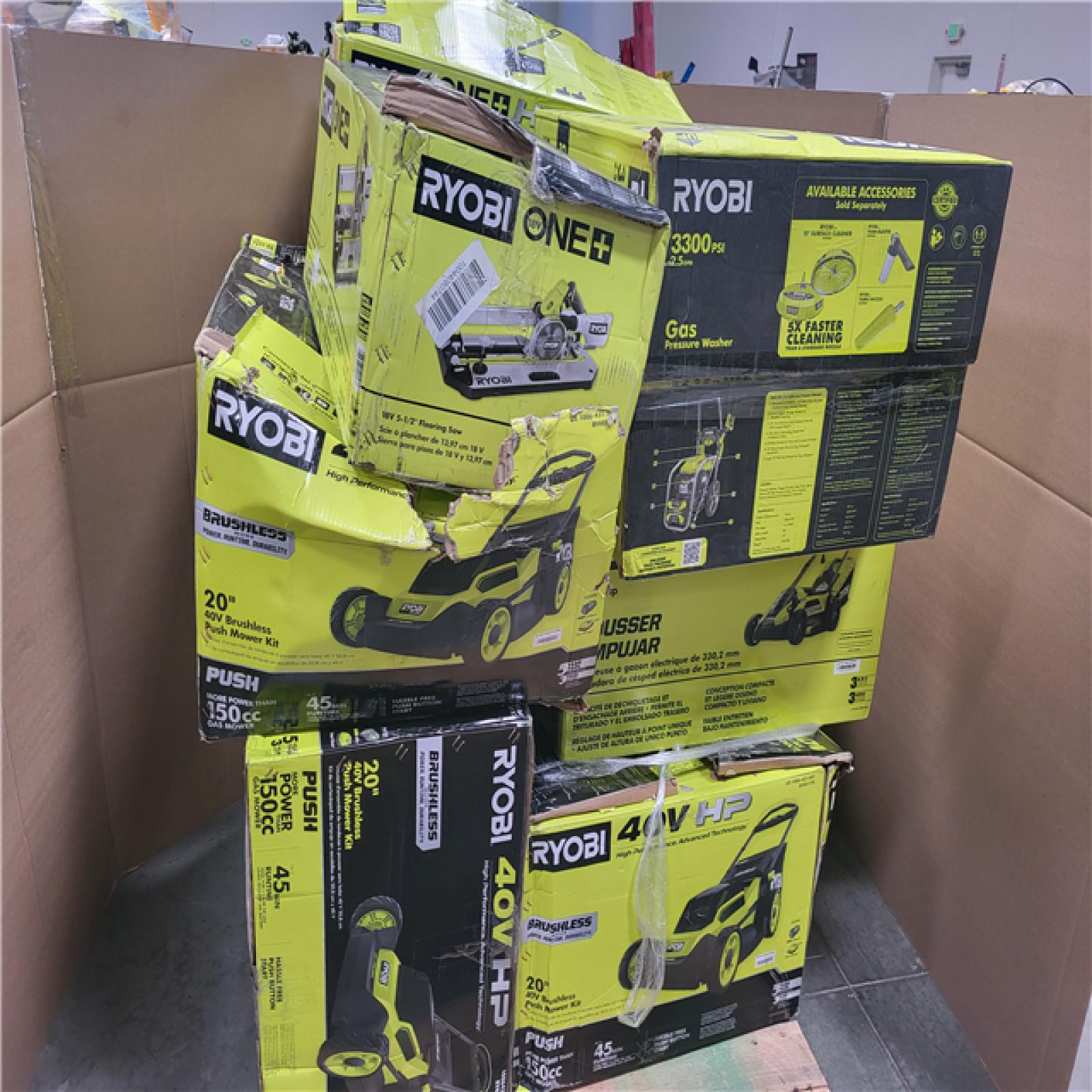 CALIFORNIA AS-IS OUTDOOR POWER EQUIPMENT