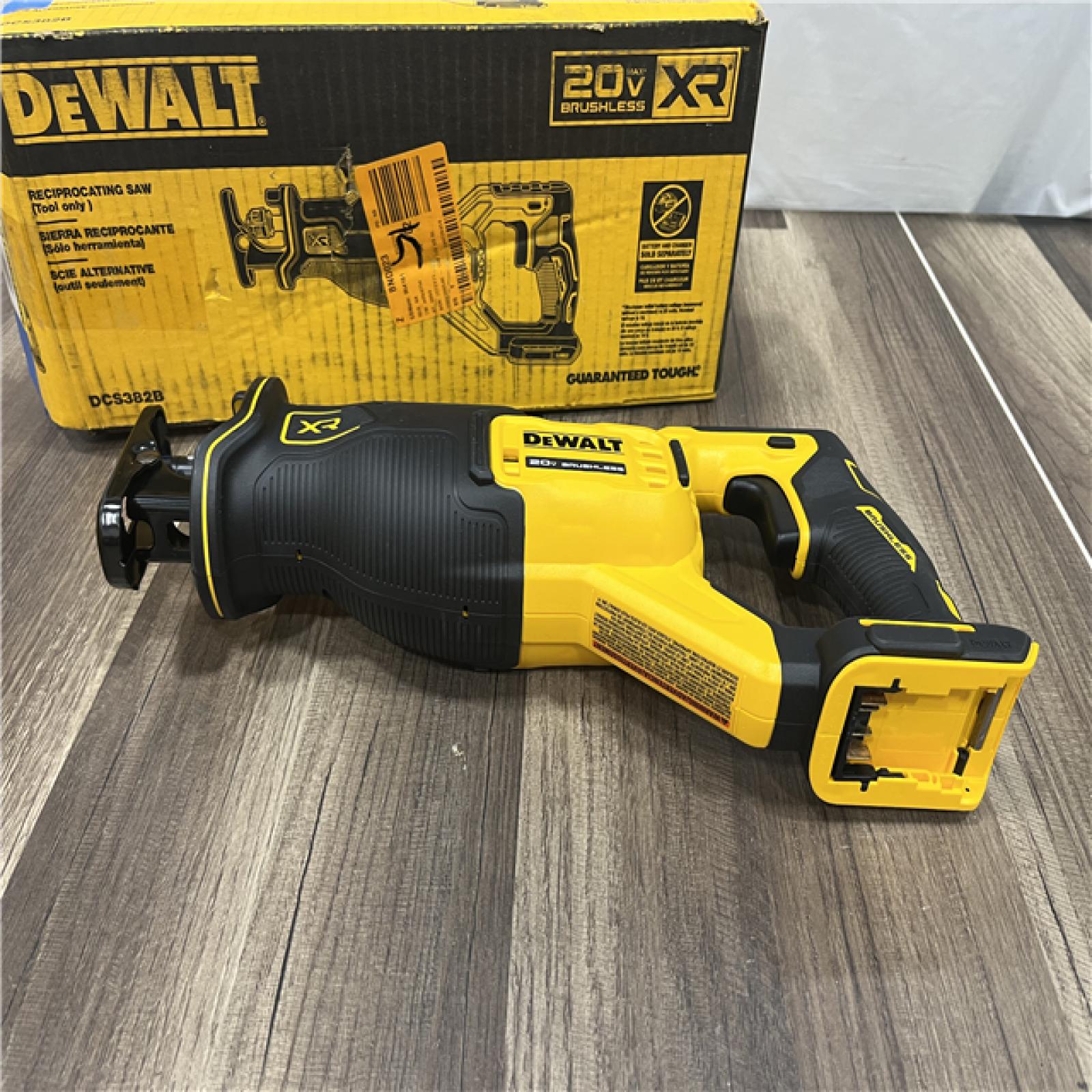 GOOD DEWALT 20V MAX XR Cordless Brushless Reciprocating Saw (Tool Only)