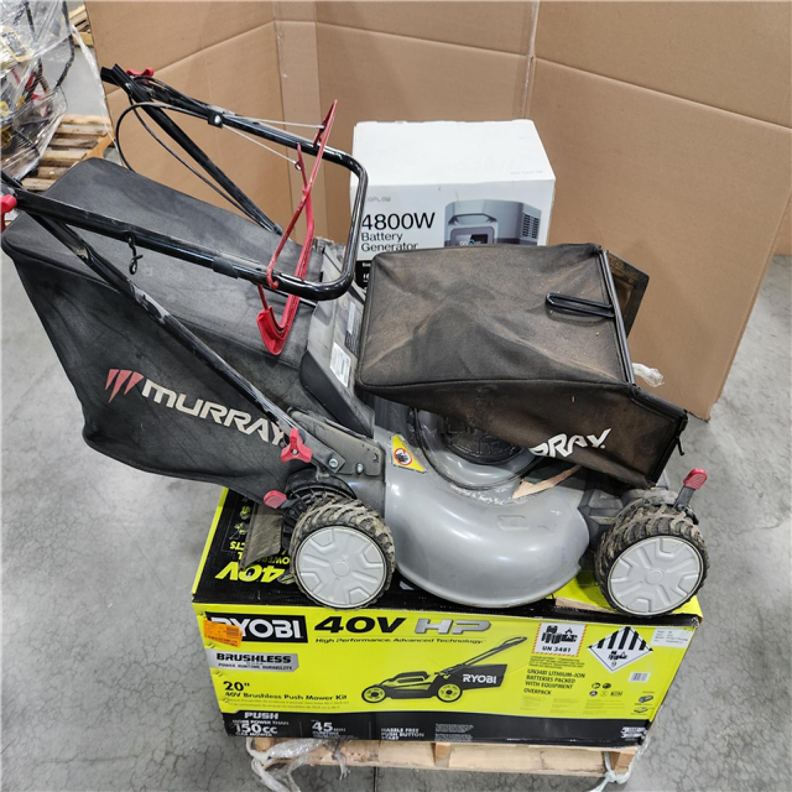 CALIFORNIA AS-IS OUTDOOR POWER EQUIPMENT